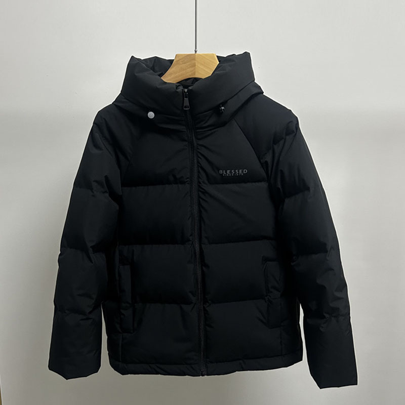 卯颜95白鸭绒防水羽绒服女冬季外套2025新款面包服男女同款羽绒袄|undefined