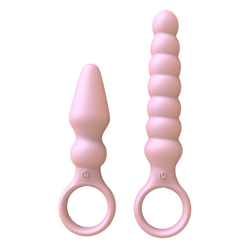 External anal plug adult novelty product for both men and women, female posterior self-pleasuring vibrating massager