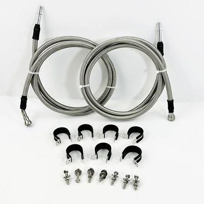 Qff0015Ss Stainless Steel Braided Ptfe Fuel Hose Kit Suitable for Chevrolet Repair Line 819-875 (Tubing) - 819-875