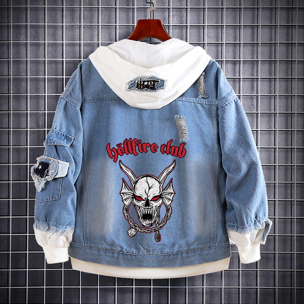 denim hoody