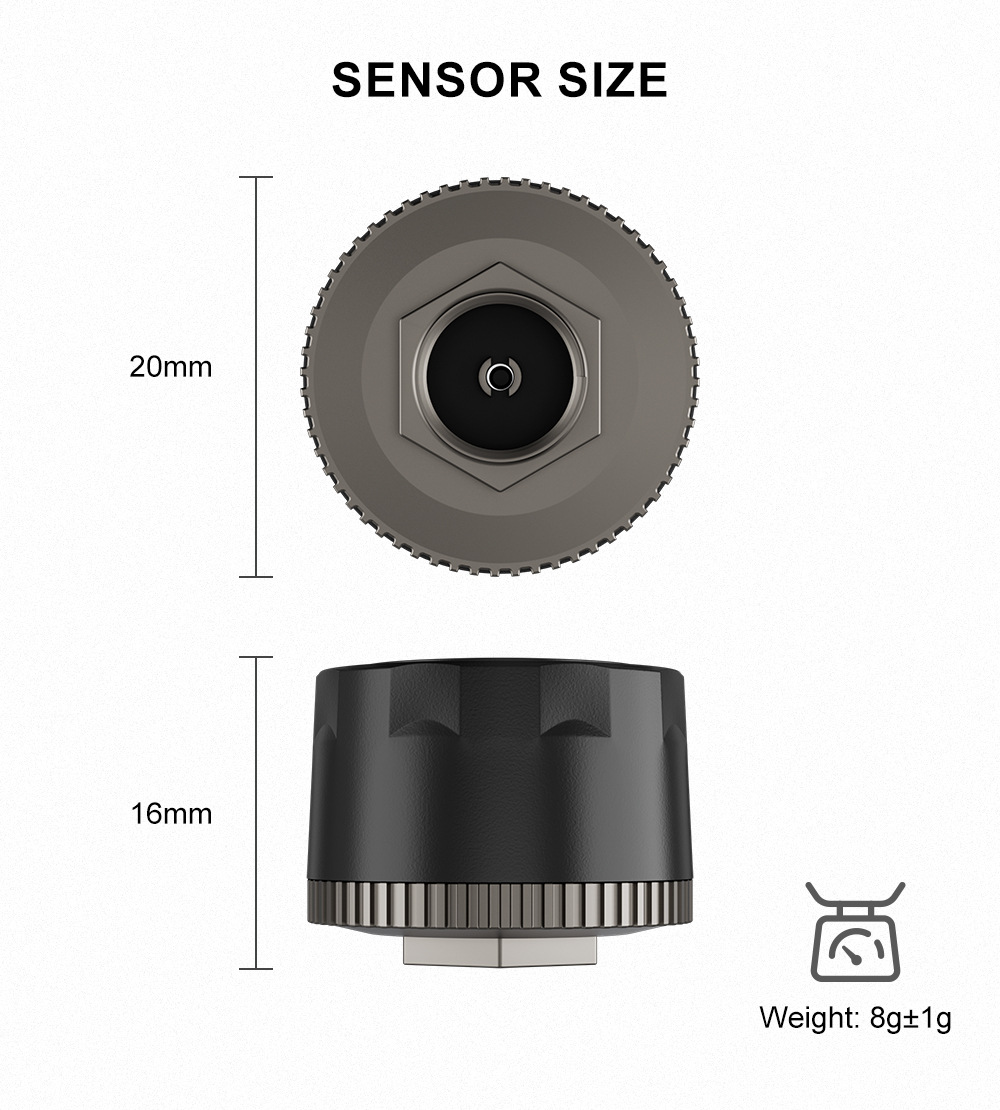 Android Tire Pressure Monitoring System USB Large-Screen Navigation Dedicated Tire Pressure Tpms External/Internal Optional Multi-Width Private Model