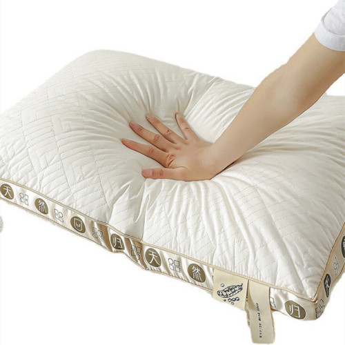 Factory direct sales soy fiber pillow core Class A maternal and infant grade Xinjiang cotton 100% cotton hotel pillow for adults