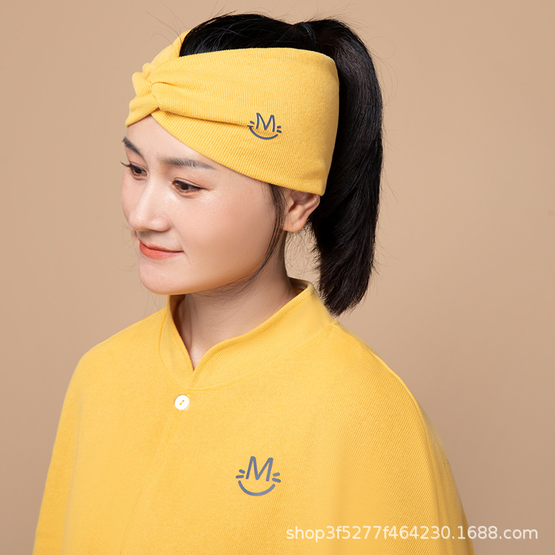 23 Factory Wholesale New Fashion Postpartum Hat Cat Ear Scarf Blindfold Hat Pile Hat Postpartum Shawl Shawl Set