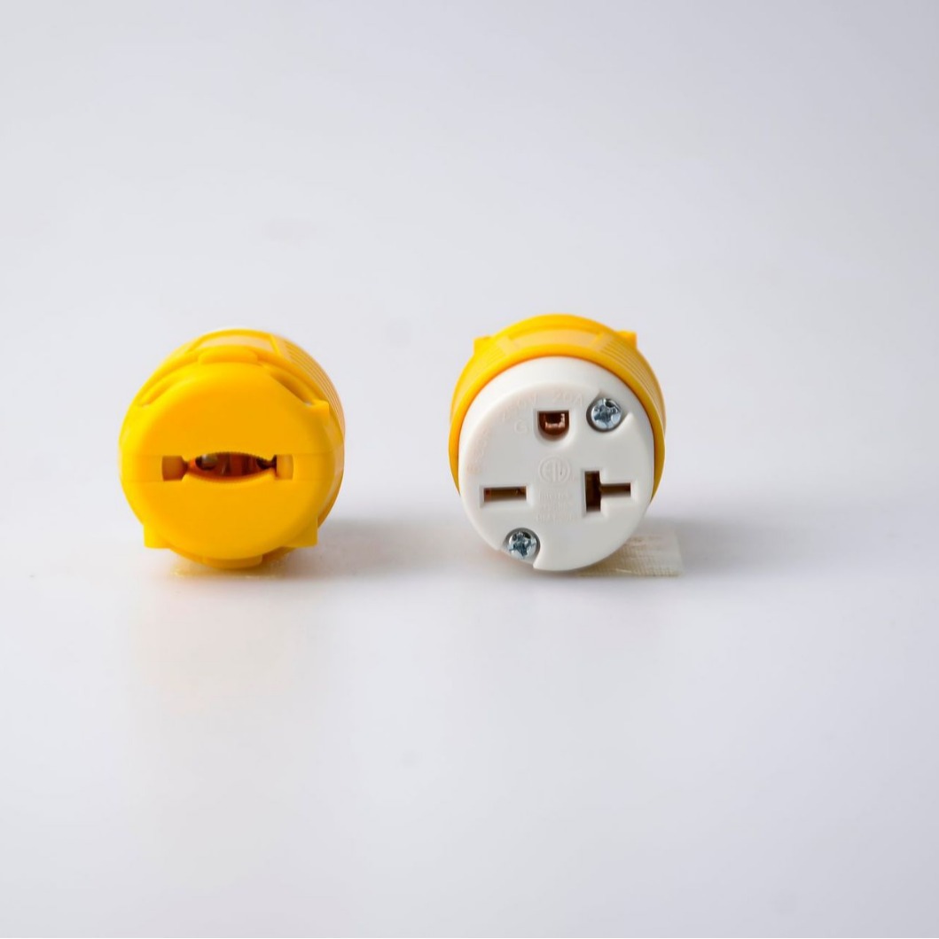 S43  NEMA 6-20R 美标接线插座20A 250V电源组装插座