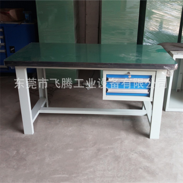 工作台配2抽屉　厂家现货批发标准工作台　五金维修桌操作台销售