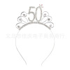 Rose Golden Birthday Shop Broken Ordering Set 1316 18 2130 40 Party Decoration Birthday Etiquette Belt