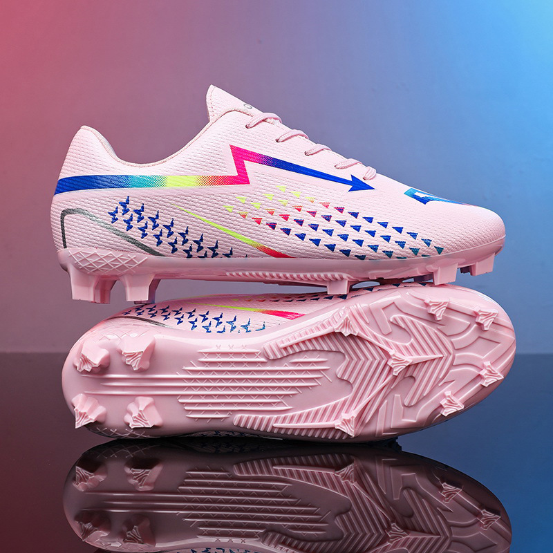 Baochuan nuevo anti-deslizante zapatos de fútbol de clavos largos para niños zapatos de entrenamiento deportivo para hombres y mujeres zapatos deportivos juveniles image 3