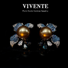 �߶��ع��{ɫ�������ʯ vintage�߶������~������S925���