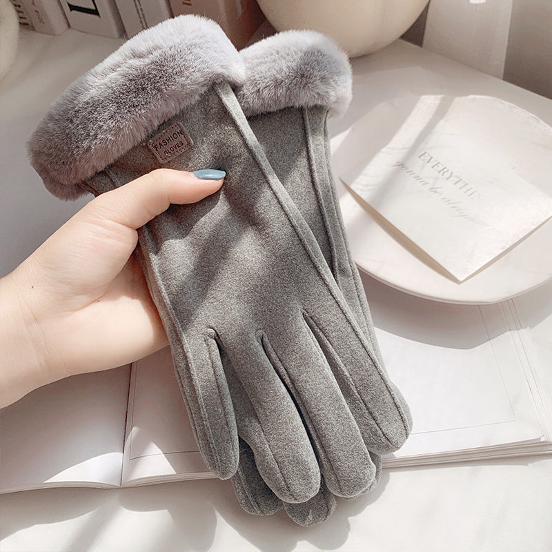 Guantes de cuero para hombres de invierno a prueba de viento, impermeable, guantes de motocicleta caliente, pantalla táctil de invierno