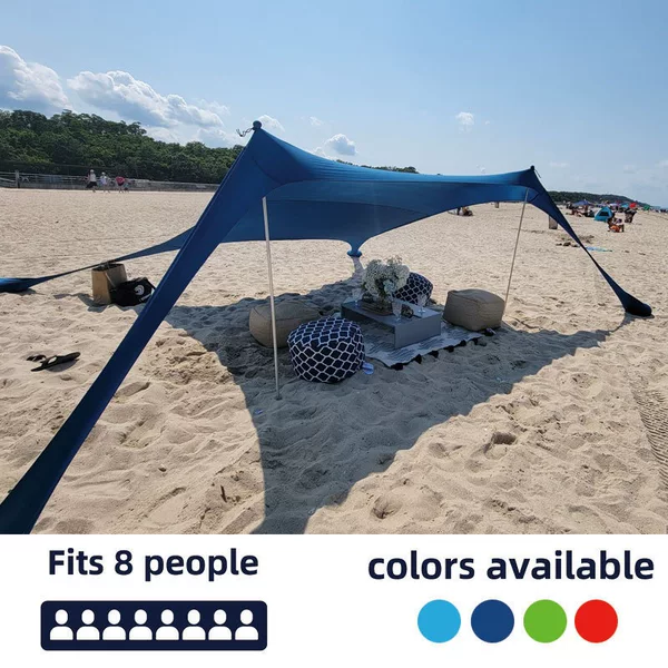 Outdoor Camping Canopy Tent, Outdoor Sunshade Beach Tent, Portable Sunshade Canopy
