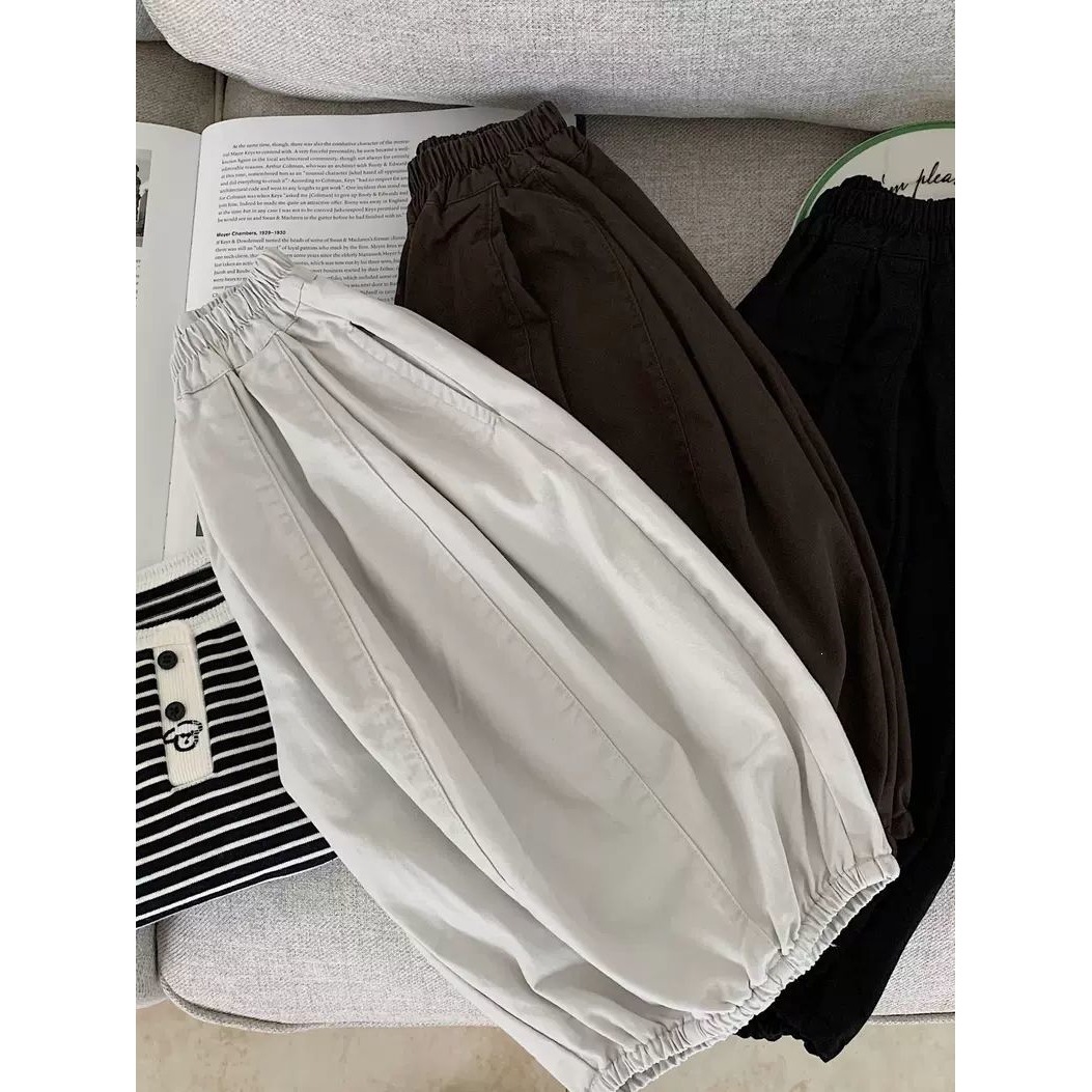 Children's Long Pants 2026 New Autumn Style Boys' Korean-Style Carrot Pants Loose Casual Versatile Long Pants Spring and Autumn Trendy