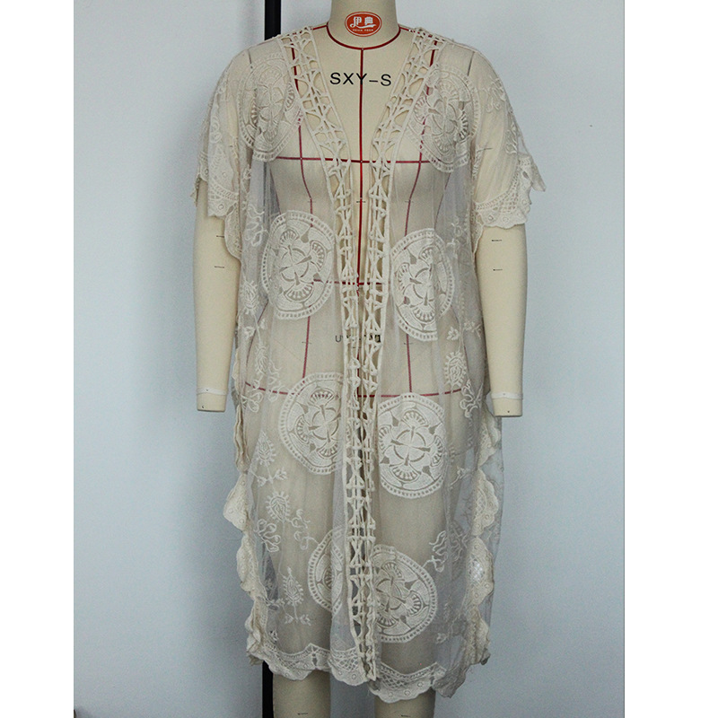 Womenu0027S Fashion Solid Color Polyester Cover Ups 1 Piece