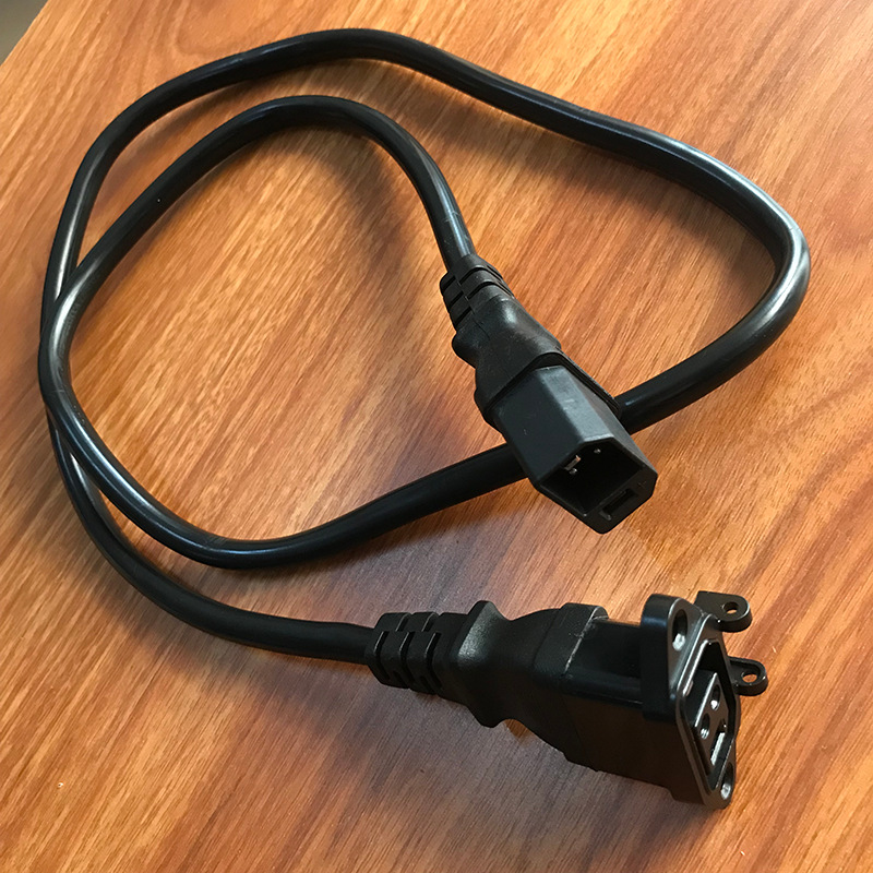 New National Standard 2+2 Electric Vehicle Charging Male-Female Connector Extension Cable Aima Yadi Outdoor High-Rise Charging Extension Cable