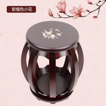 顺丰古筝圆凳古筝凳子实木古筝圆凳素面款海棠色古筝琴凳结实耐用