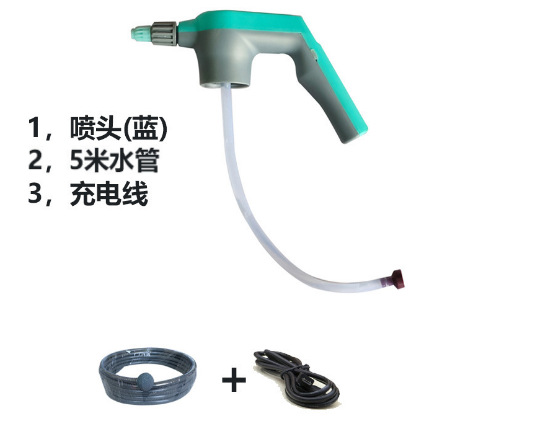 Boquilla neumática eléctrica boquilla de botella de plástico Flor de riego de lavado de coches se puede combinar con tubería de agua hervidor cuerpo regadera Venta directa de fábrica