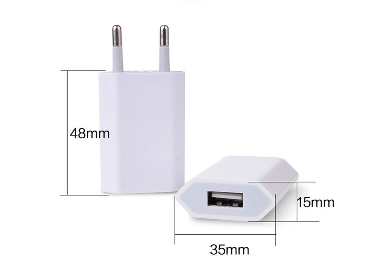 4世代保護付き1a充電器シングルusb欧規頭カラー4世代携帯電話usb器5v 800ma|undefined