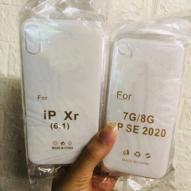 Suitable for iPhone14 transparent tpu mobile phone protective cover Apple 16/13/7/8plus silicone transparent soft case