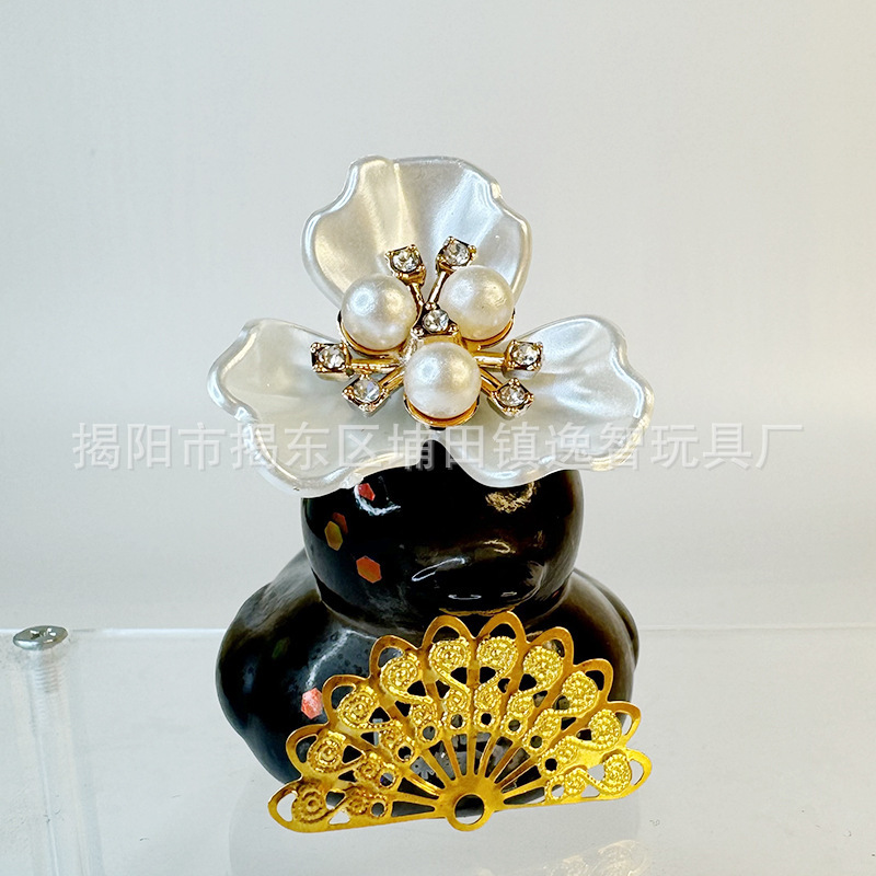 Accesorios de agua transfronterizos pato amarillo accesorios gorras bufandas de ganso blanco decoración mano leche de limón té regalo image 84