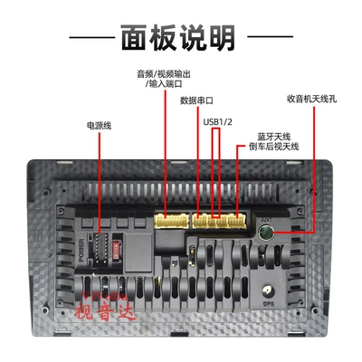 Car mp5 frame host wireless carplay/Android
