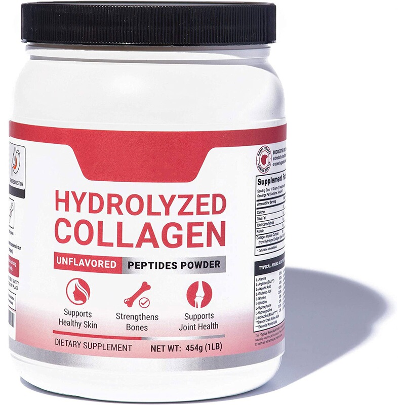Collagen Hydrolyzed Collagen tasteless peptide powder Amazon hot cross-border foreign trade supply Collagen Hydrolyzed Collagen tasteless peptide powder Amazon hot cross-border foreign trade supply