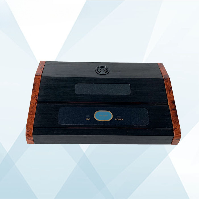 Micrófono de radio de conferencia por cable, disco de escritorio, micrófono de grito para conferencia, radio pública dedicada