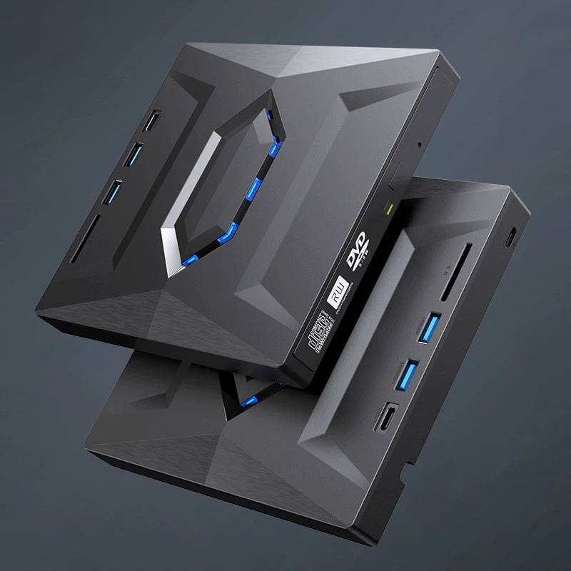 Multifunctional card expansion external optical drive computer universal USB3.0 external DVD recorder CD drive