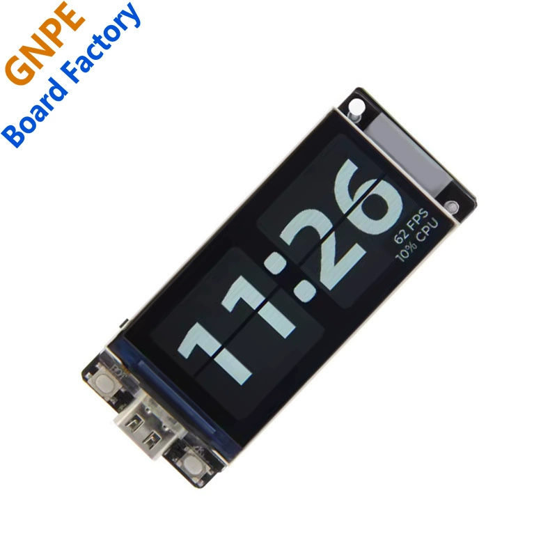 LCD-модуль 1,9 дюйма (T-Display-S3) ESP32-S3R8, опция тачпада, кейс серый/чёрный