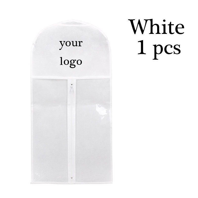 Bolsa de polvo de logotipo personalizada 1pcs blanco
