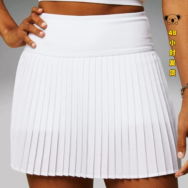 P 97535 Flowy Pleated Yoga Skirt