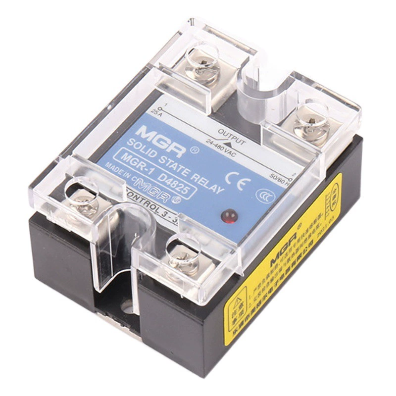 ТВЕРДОЕ ГОСУДАРСТВЕННОЕ РЕЛЕ MEGEL MGR-1 D4825 ОДИН ЭТАП УПРАВЛЕННЫЙ DC ТВЕРДОЕ ГОСУДАРСТВЕННОЕ РЕЛЕ AC