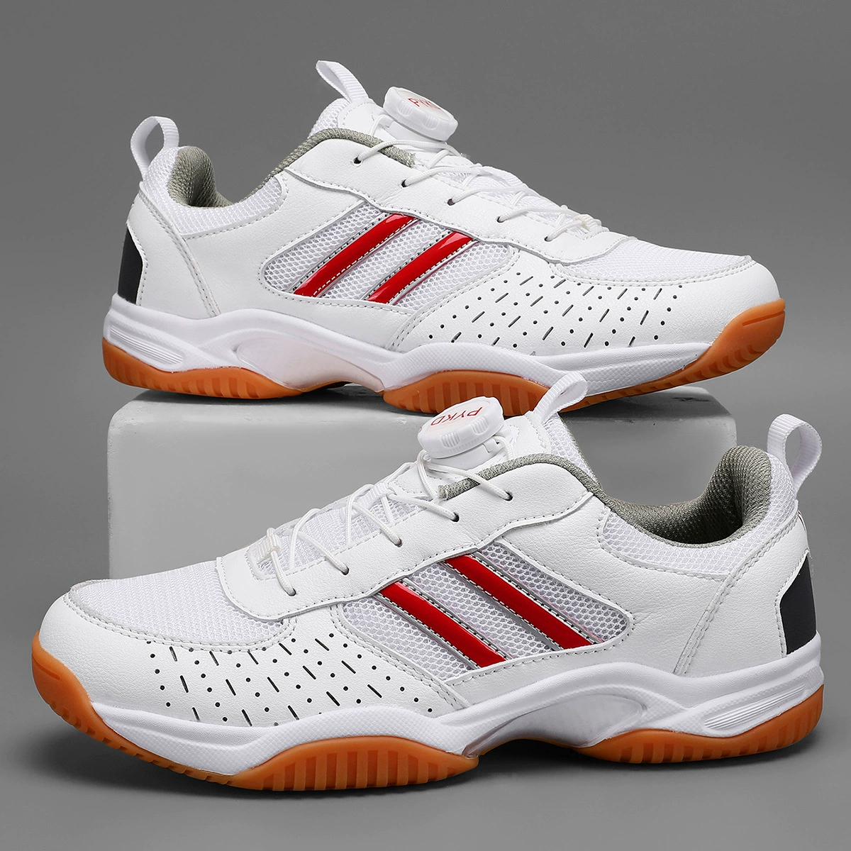 Дышащие нескользящие износостойкие спортивные туфли для мужчин и женщин для бадминтона, волейбола, настольного тенниса