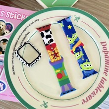 玩具总动员硅胶表带适用watch11代10/987苹果iwatch