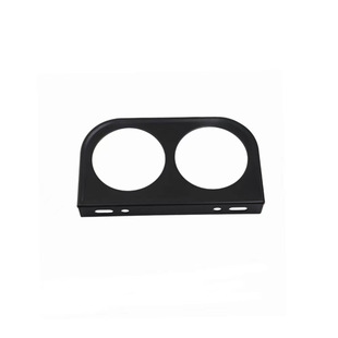 Car modified instrument rack 2 inch single hole double hole three hole black instrument rack car instrument bracket accessories