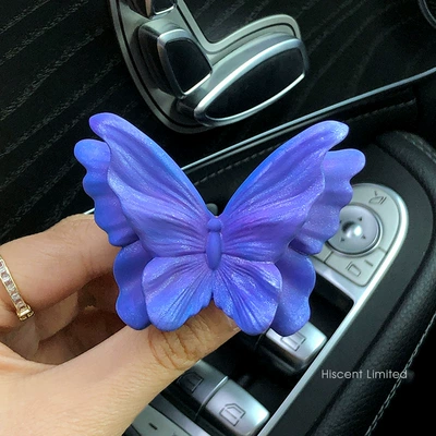 aromatherapy car perfume fragrance flower | Car Perfume Aromatherapy - dream-purple-butterfly-large