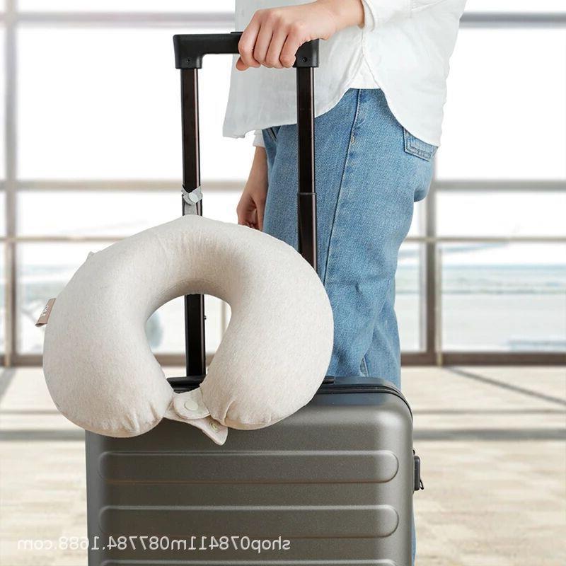 PU发泡记忆棉慢回弹枕头 聚氨酯U 形护颈枕