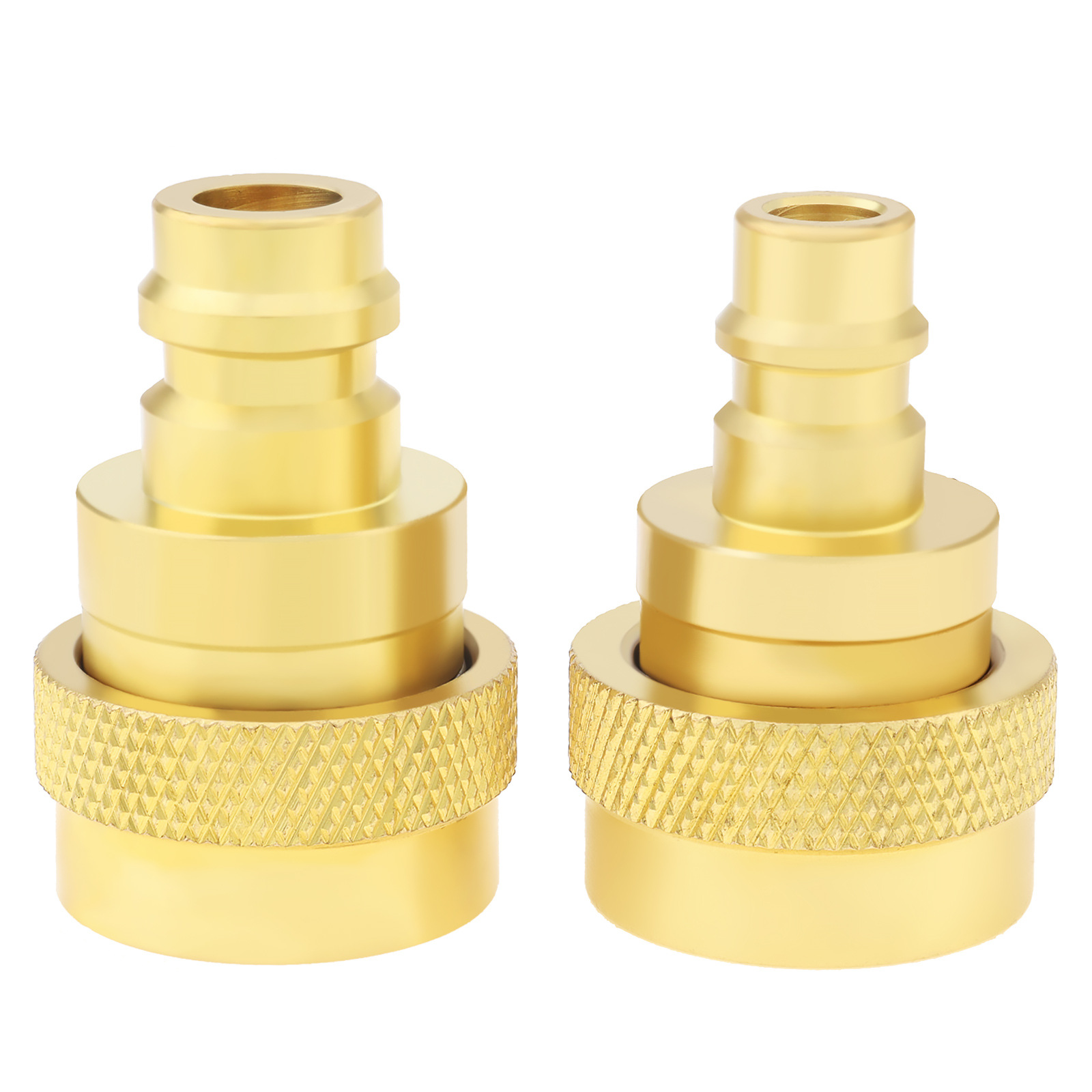 Адаптер R1234f из латуни (желтый)