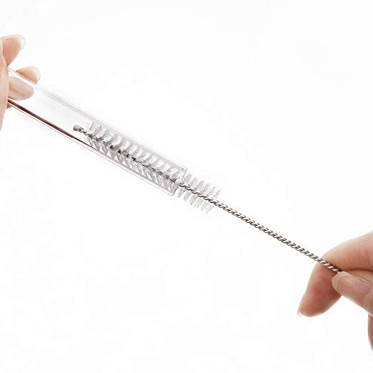 Amazon multifuncional de tres piezas de limpieza cepillo de succión cepillo de acero inoxidable material de nylon