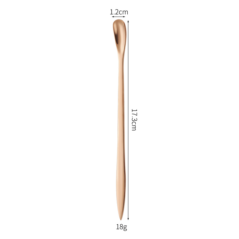 17cm 로즈 골드 포인팅 테일