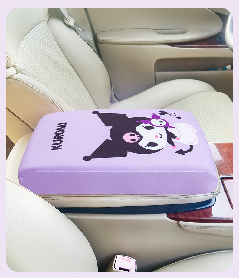 Car Armrest Box Pad Increase Memory Foam Center Console Cushion