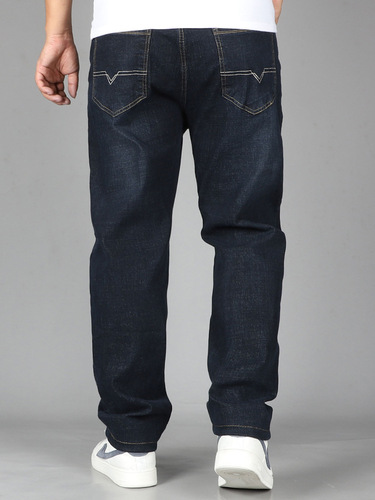 Summer and Autumn Thin Elastic Loose Straight Leg Men's Mid-Age Business Casual Men's Pants Long Pants