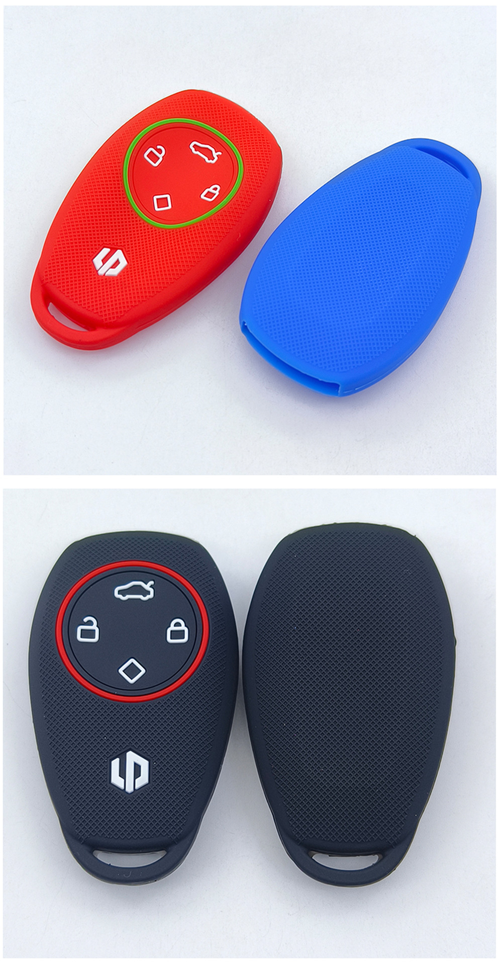 Suitable for 2020 Leapmotor S01 Key Cover T03 C11 C01 Four-Button Remote Control Key Soft Silicone Protective Cover