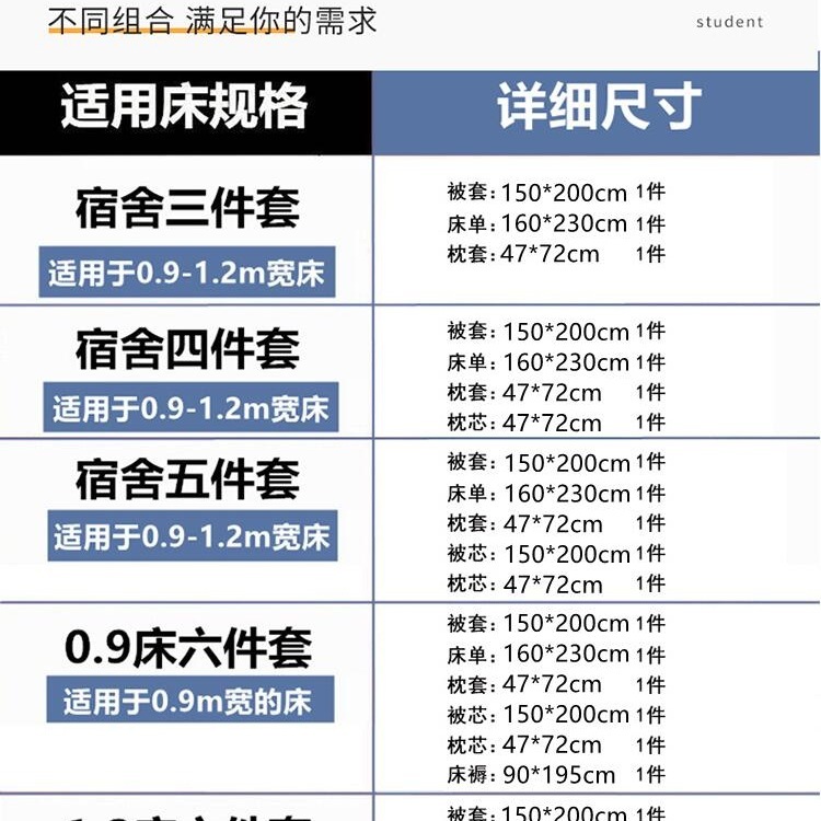 大学生寮ベッド シングル3点セット 寝具・寝具セット・掛け布団カバー・掛け布団4点セット・6点セット|undefined