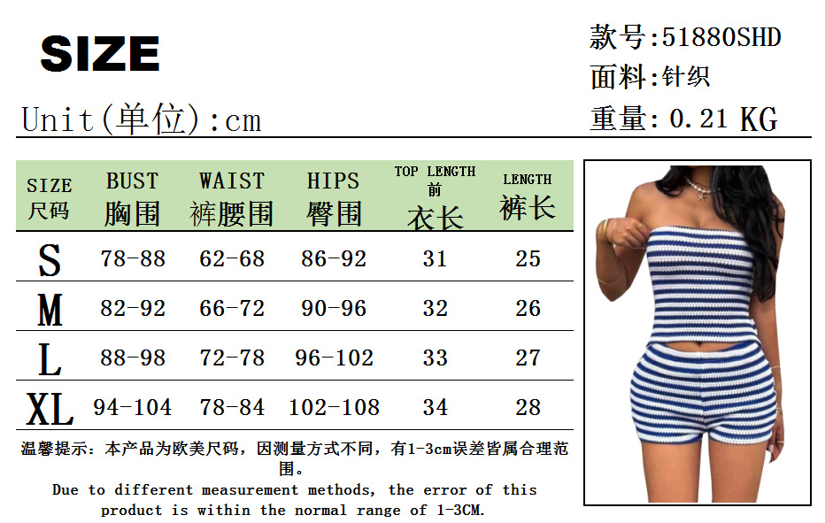 사이즈 차트, 최대 크기 무게 0.21KG