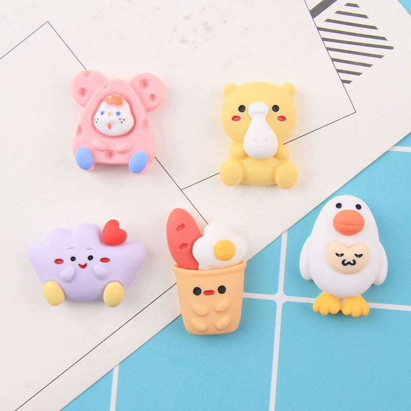 Creative cartoon cream phone case, hair rope, hairpins, accessory, pencil case, DIY