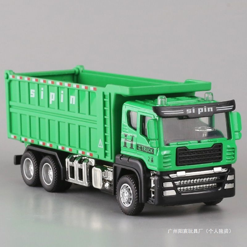 Alloy Inertial Model Transporter Dump Truck Children's Toys Toys Children's Dump Truck Simulation Boy Engineering Vehicle