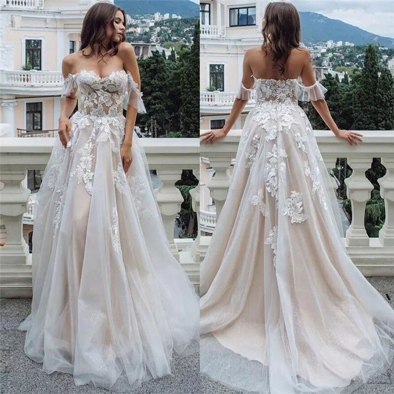 El Comercio Exterior de Europa y América Amazon AliExpress deseo nueva sexy tube Top vestido novia encaje más tamaño