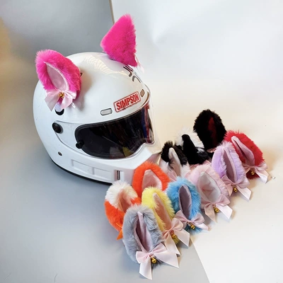 Motosiklet dəbilqələri ear helmet decorations