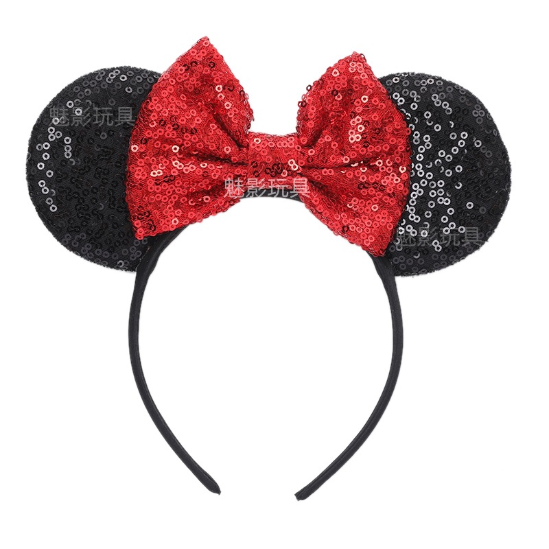 Sequined Mini Minnie Polka Dots