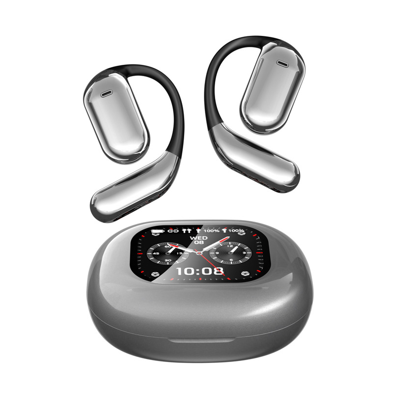 AI インテリジェント翻訳言語 Q31pro カラー画面耳掛け Bluetooth ヘッドセット Q16PRO OWS ノイズリダクション読み取り、書き込み、リスニング|undefined
