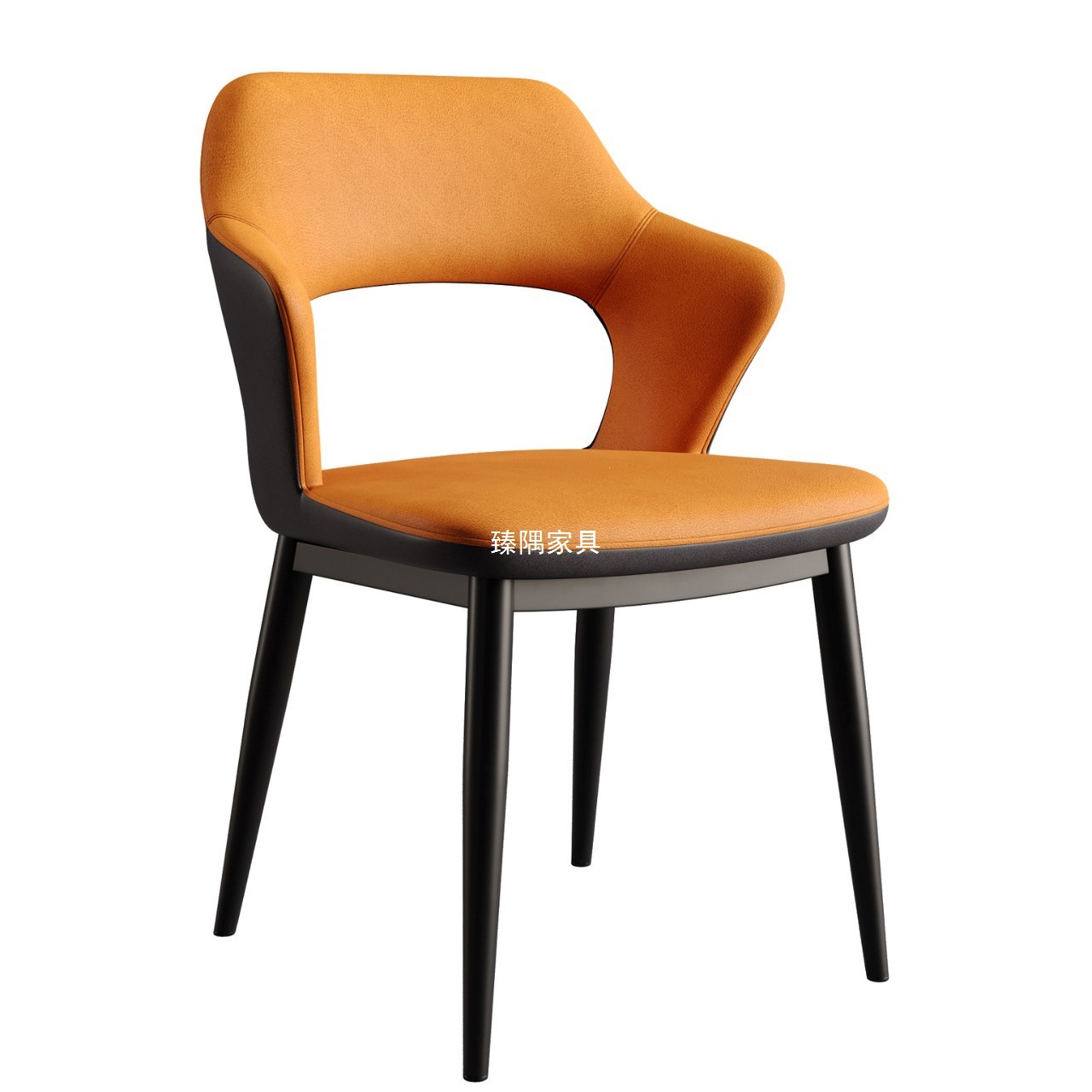 Silla de comedor minimalista italiana silla doméstica moderna silla de comedor silla de maquillaje silla de maquillaje silla de mesa